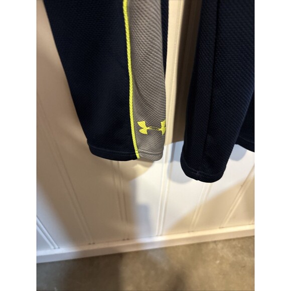Lot of 2 Under Armour Workout Pants Lightweight Gray & Black 3XL Blue & Gray 2XL - Picture 4 of 12